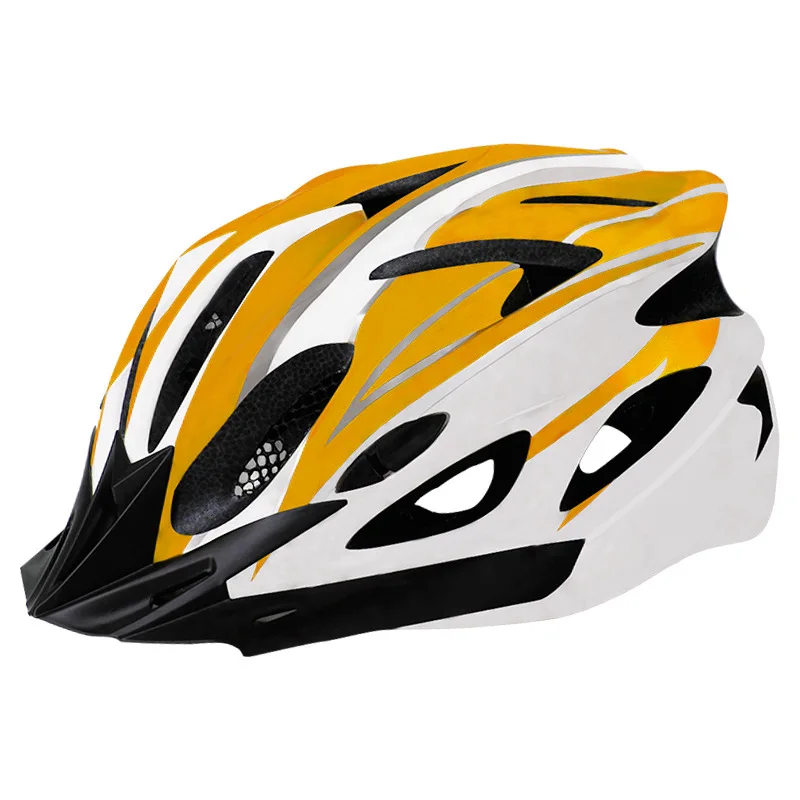 womens yellow bike helmet