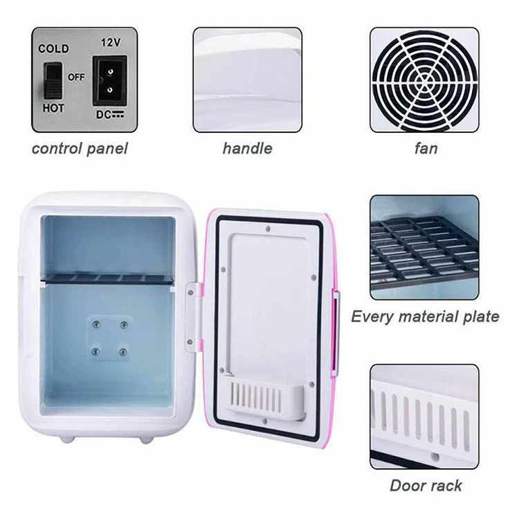 Portable Compact Refrigerator Mini Bar Fridge Hotel Refrigerator Display Fridge Retro Backpack