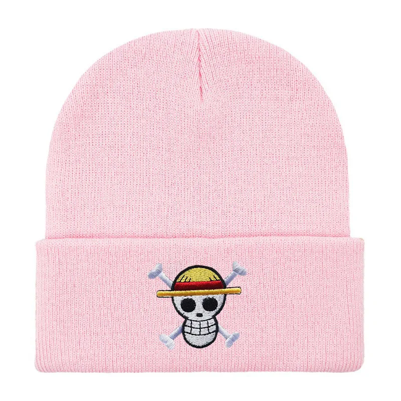 Bonnet Tricoté Anime - Design Manga/jeux Vidéo - Chaud Et Coupe-vent, 60 G - Pour Plein Air, Cyclisme, Quotidien