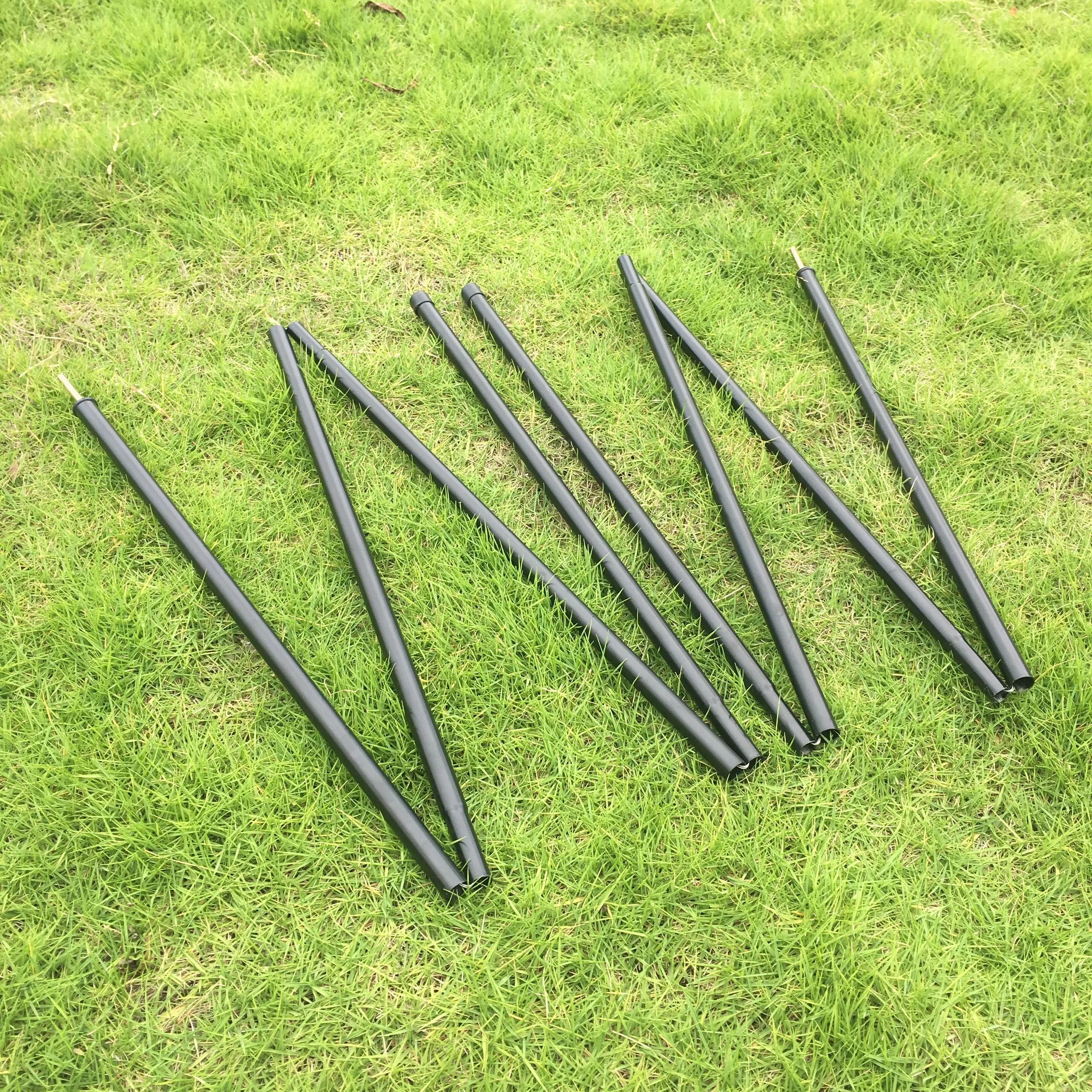 Steel Pipe Power Coating Metal Foldable Telescopic Extension Awning Tent Pole