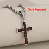 Silver Red Pendant
