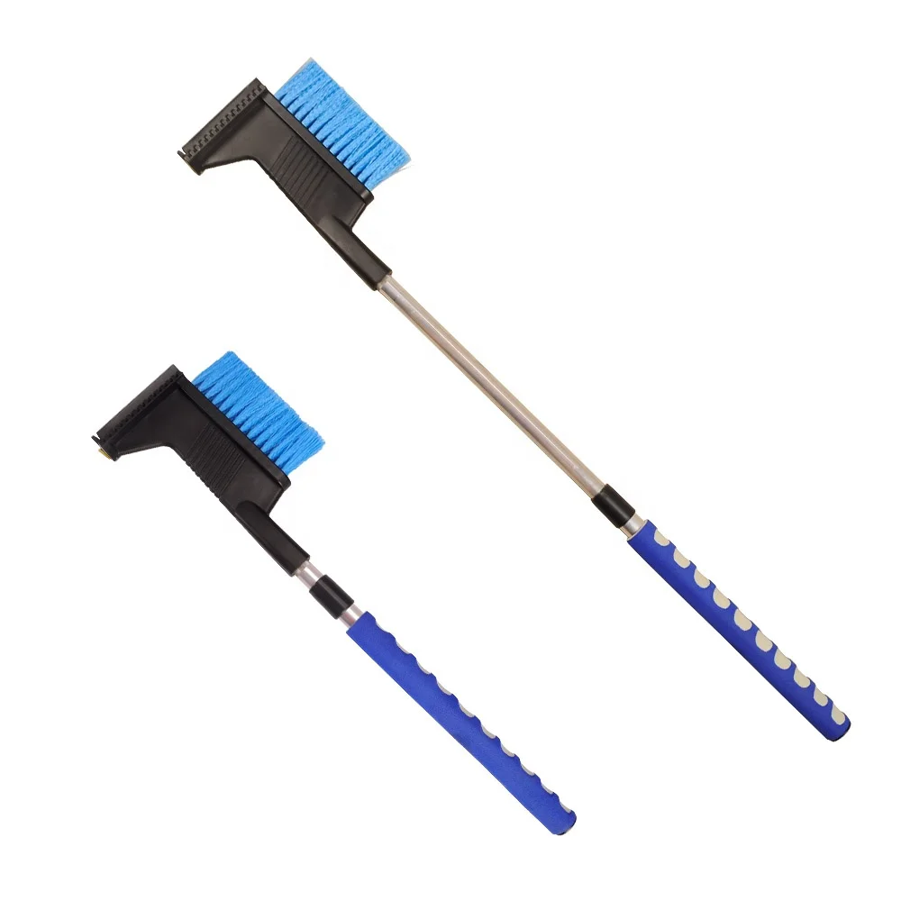 Многофункциональный Выдвижной Автомобильный скребок для льда с щёткой снега