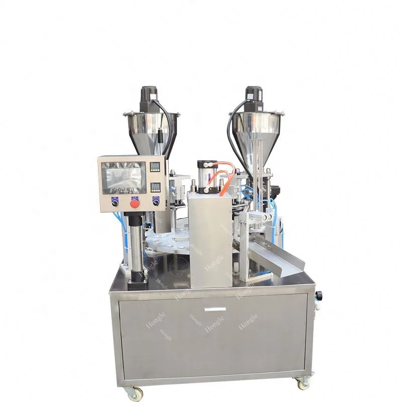 Nueva Diseño Crema Aceite Esencial Relleno Hidráulico Fabricación Paquete Sello Copa Selladora en Pakistán