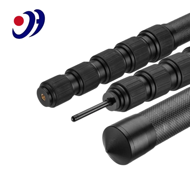 High Modulus Durable Strong Custom Made Easy Carrying Light Twist Locks Carbon Fiber Telescopic Tube Rod
