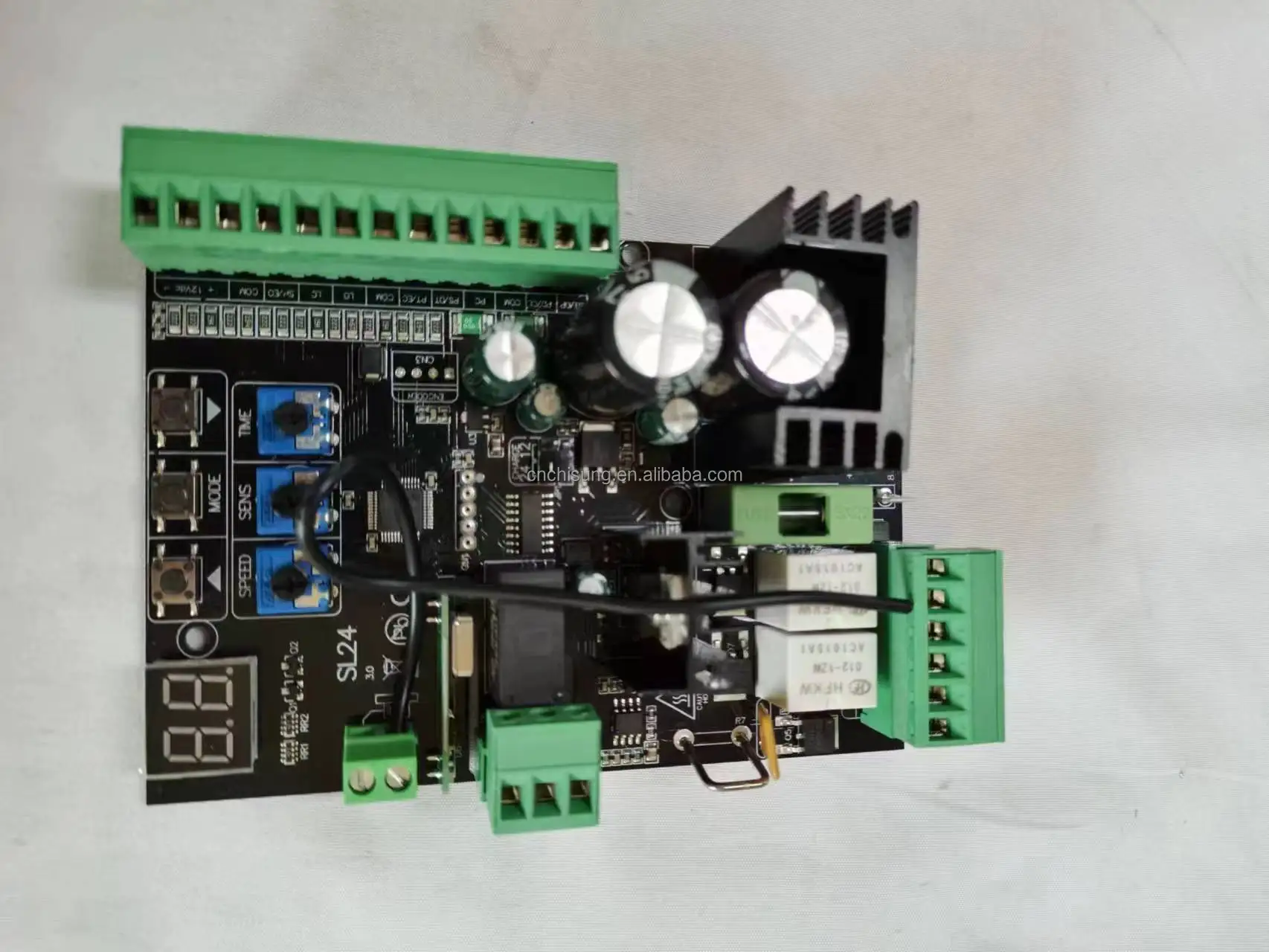 Powergate Gate Control SL24 DC24V PCB Sliding Gate Opener Control Board for Solar Power Gate ...