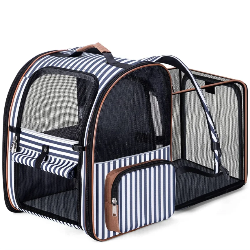 Cat Backpack Carrier,Airline Approved Expandable Pet Carrier Backpack
