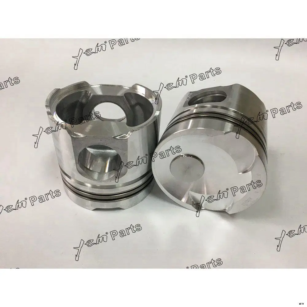 Engine Piston Kit With Pin CIR-CLIP Fit for Caterpillar 3306 Tractor Excavator Spare Parts