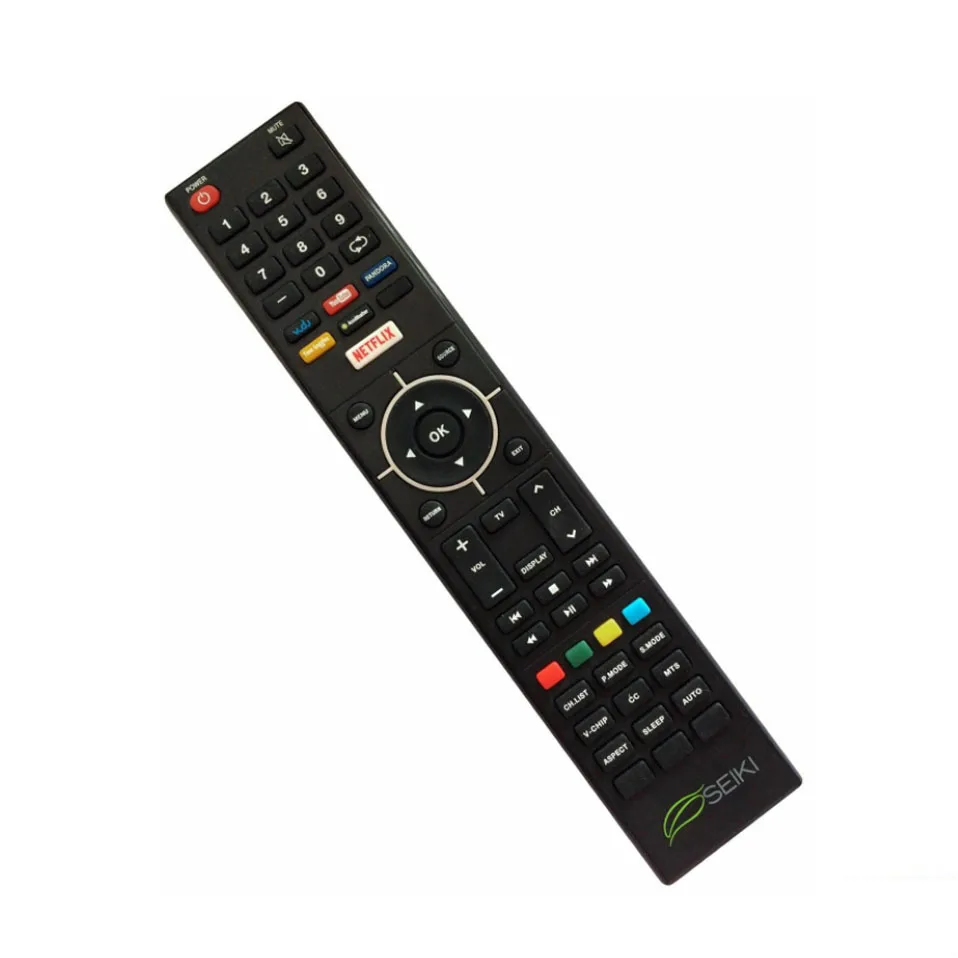 New Remote Control Fit for SEIKI 4K Smart Internet APP TV SE32HY19T SE40FYT SE50FYT SE32HY27-D SE32HY19T with VUDU Netflix Keys