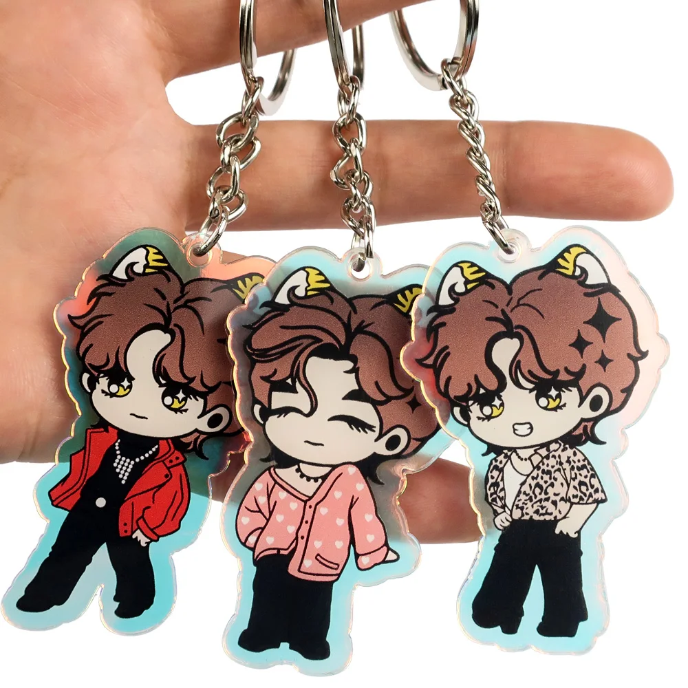 Acheter Porte-clés En Acrylique Avec Personnage De Dessin Animé