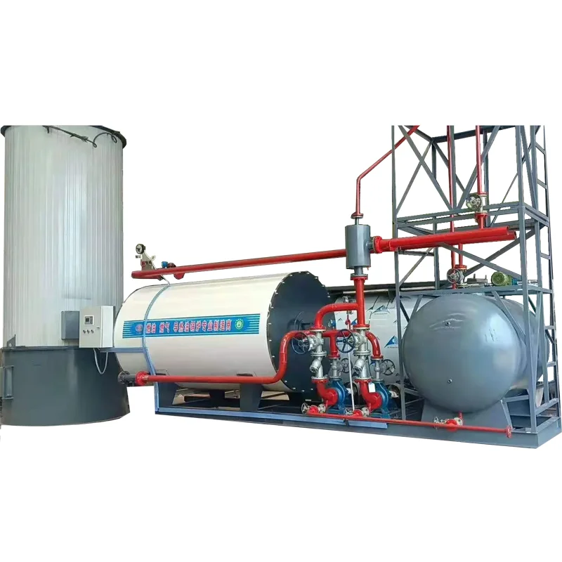 2 Tons Oil-gas Heat Conduction Oil Steam Boiler Heat Conduction Oil ...