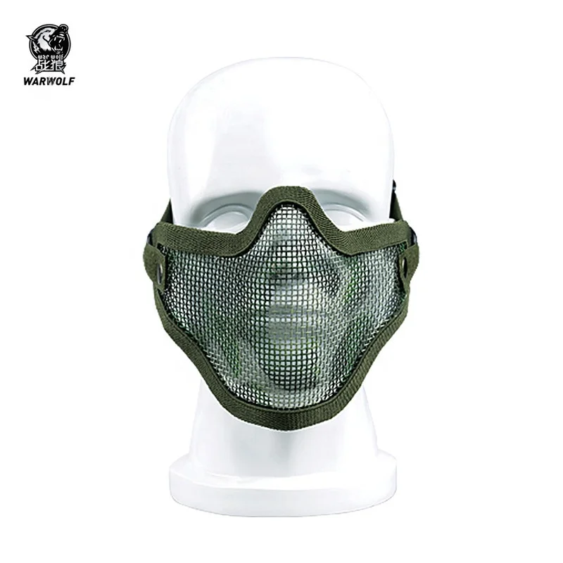 
Один ремень из углеродистой стали на половину лица военный тактический бой по индивидуальному заказу пейнтбол маски для продажи 