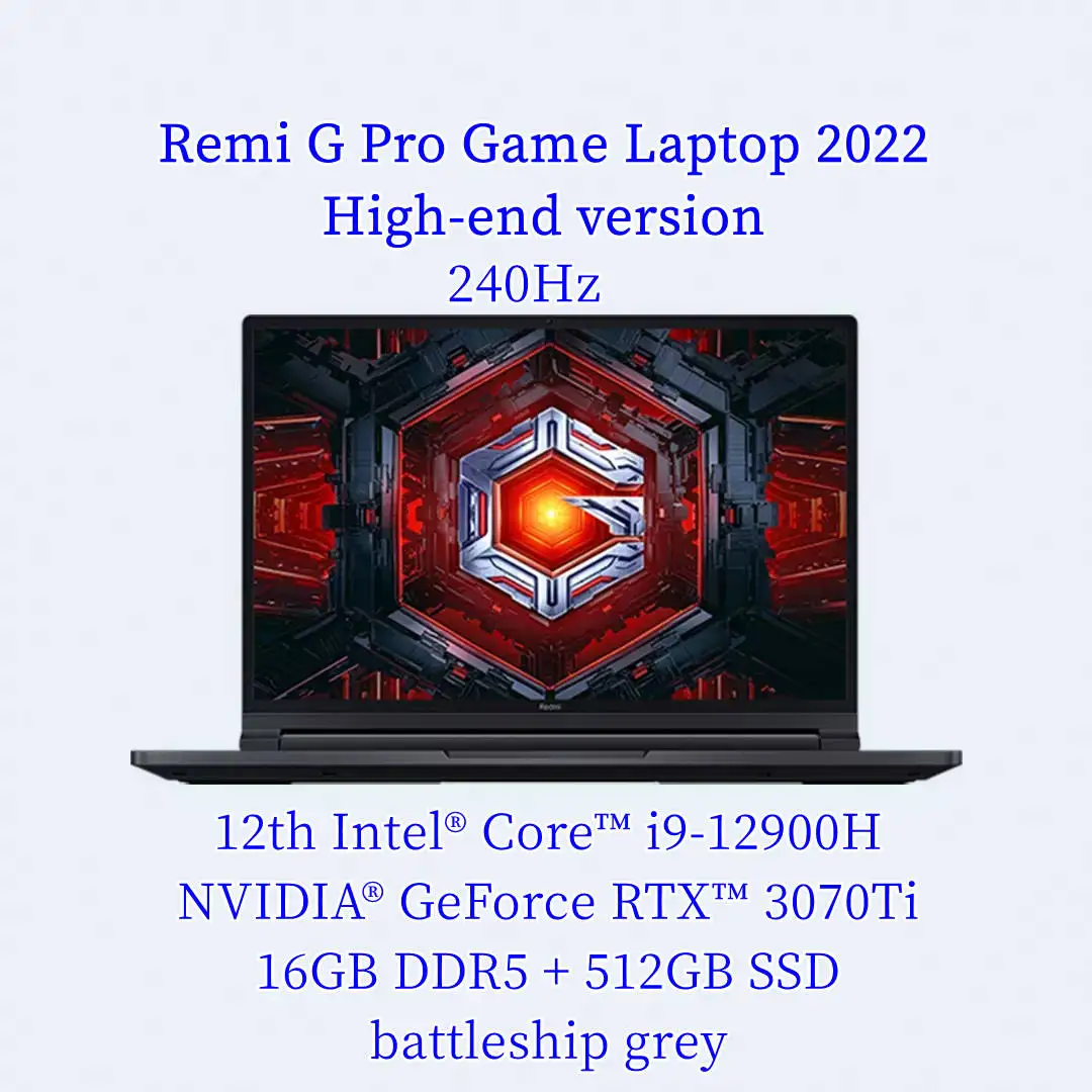 Xiaomi Redmi G Pro Gaming Laptop 2022 - Intel I9, Rtx3070ti