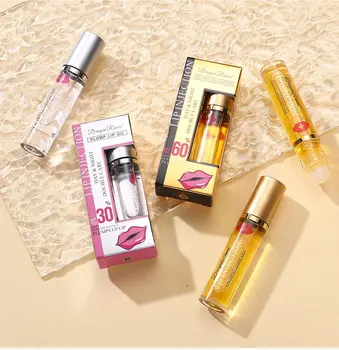 Private Label New Arrival Double Care Lip Plump Skin Serum Lip Oil Moisturizing Daily Care Lip Serum Essence