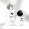 empty clear perfume bottle