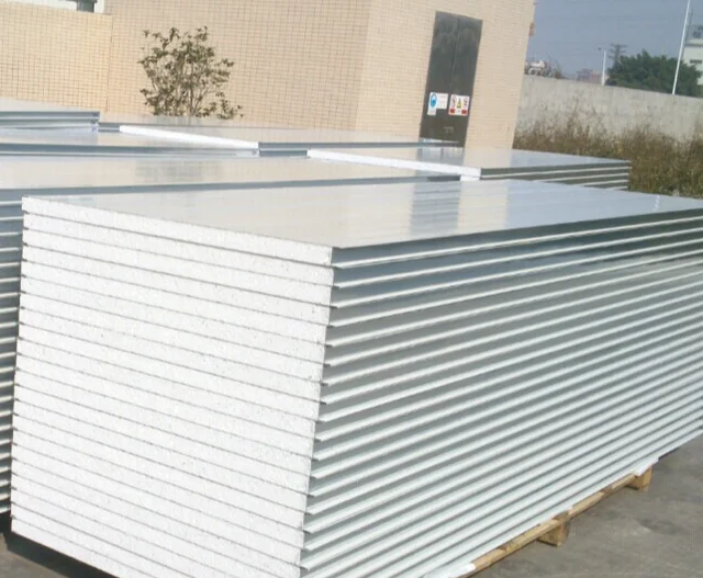 Soundproof Prefabricated EPS Foam Sandwich Panel For Partition Wall