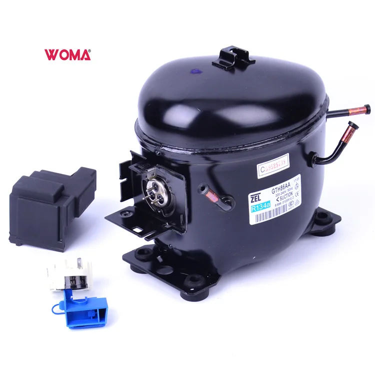 Zanussi Zel GTH86AA 1/3HP Refrigeration Compressor R134a for
