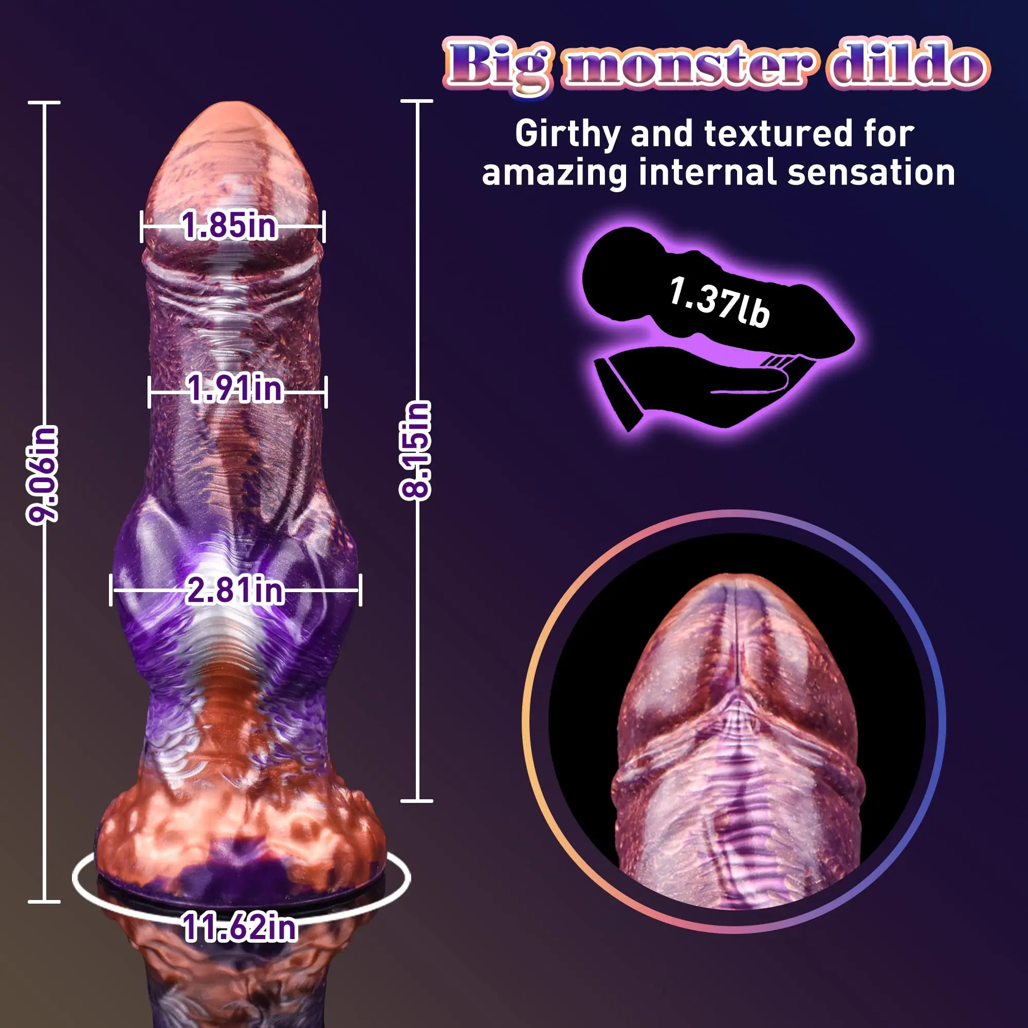 Sytry 9,06 Zoll Anal Sexspielzeug Silikon Drachen dildo Riesige  realistische Riesen monster Tier XXL Schwanz dildo fr Frauen