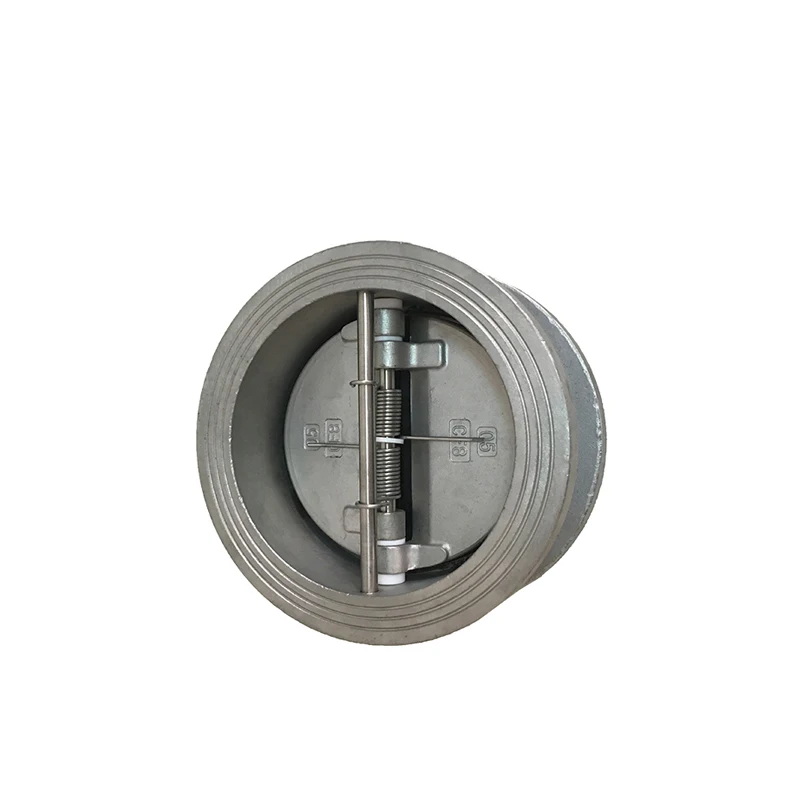 PN16 Double Disc Doul Plate Type Wafer Non Return Check Valve  Price