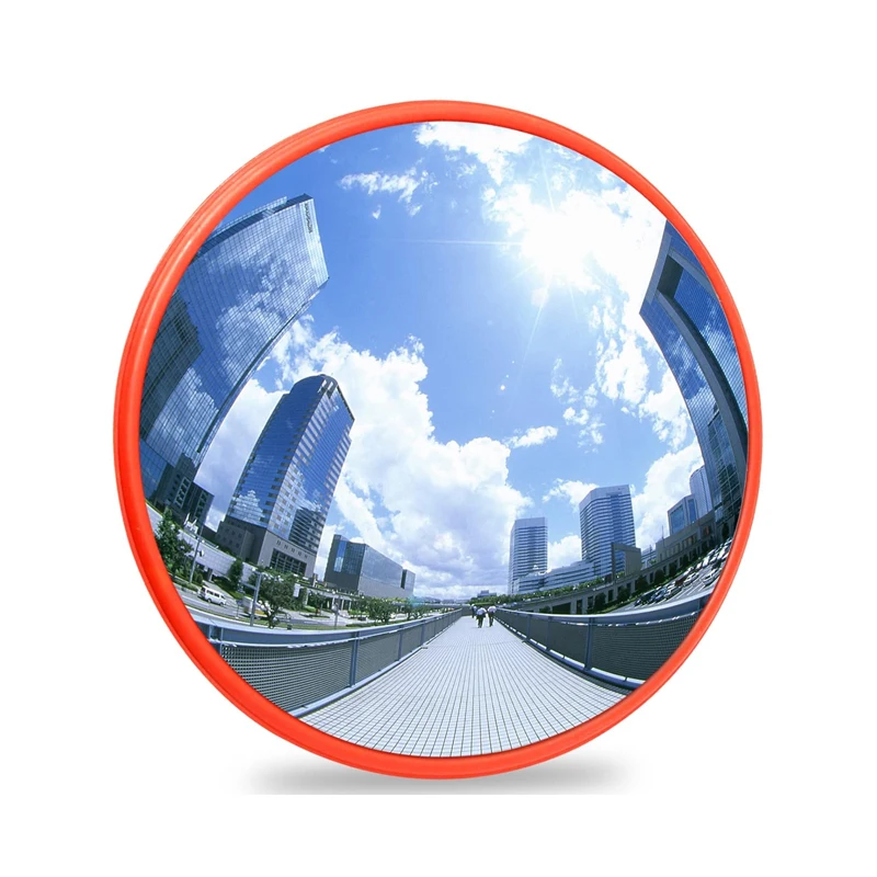Multi-sized Street Wide Angle Blind Spot Corner Spherical Mirror Outdoor Convex Reflection Traffic Driveway Safety Road Mirrors