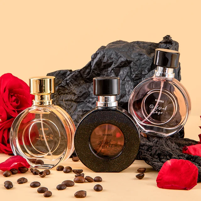 50ml Perfumes Original Brand Modern Girl Beauty, a Luxury Women's Perfume,Velvet Roses, Black Coffee Body Spray