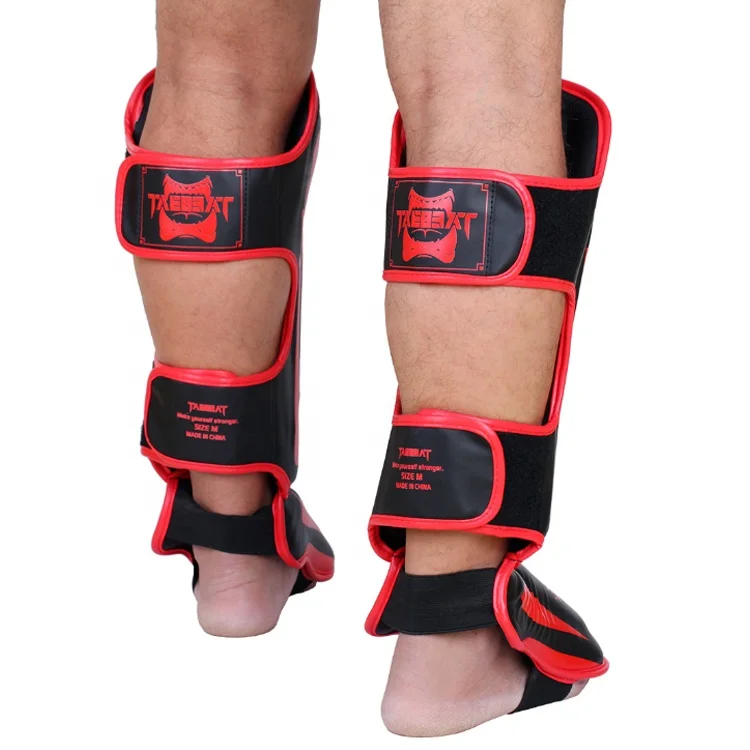 Индивидуальные защитные накладки на голени muay thai, боксерские защитные накладки на голени для ММА