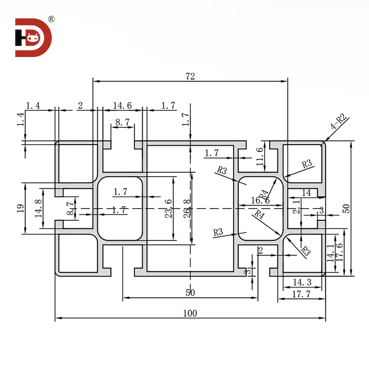 product industrial assembly line automation equipment 50100 industrial aluminum profile such as workbench conveyor belt-3