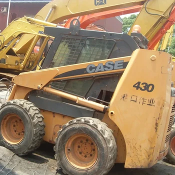 Used Case 430 Mini Skid Steer Wheel Loader Used Case 430 Small Skid Steer Front End Loader with Bucket Mini Skid Steer Loader