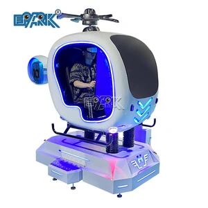 Vr Flight Helicopter Simulator 9d Vr Plane With 360 Degree Free Vision for Children Kids Play Game