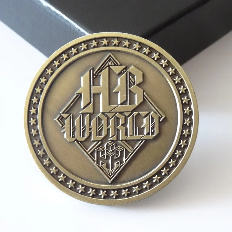 Factory Make Your Own Design Custom High Quality Metal Funny 3d Antique Coins Old Coin