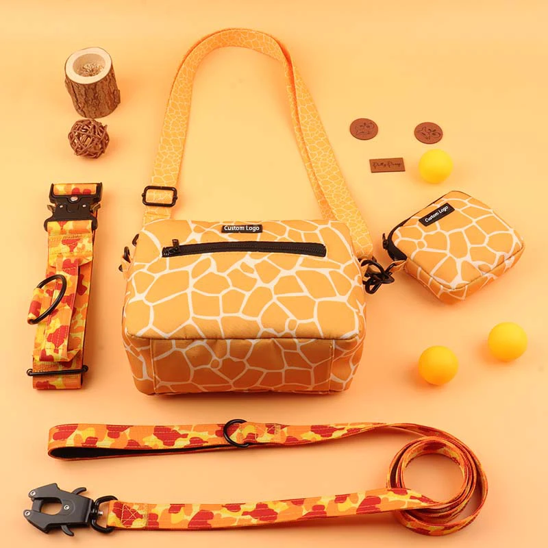 Custom Logo And Print Pattern Dog Traingning Pouch Dog Treat Bag With Pool Bag Dispenser Buy