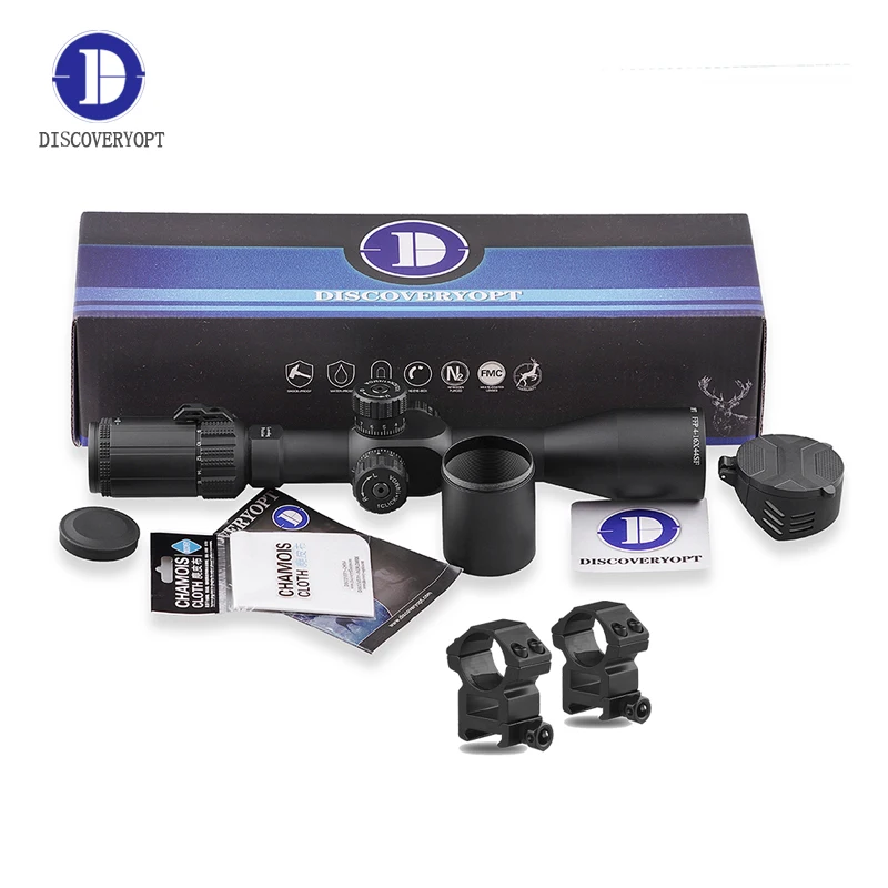 Discovery FFP 4-16X44SF DLT Reticle Scope - Precision & Durability