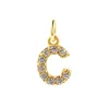 Single letter pendant C