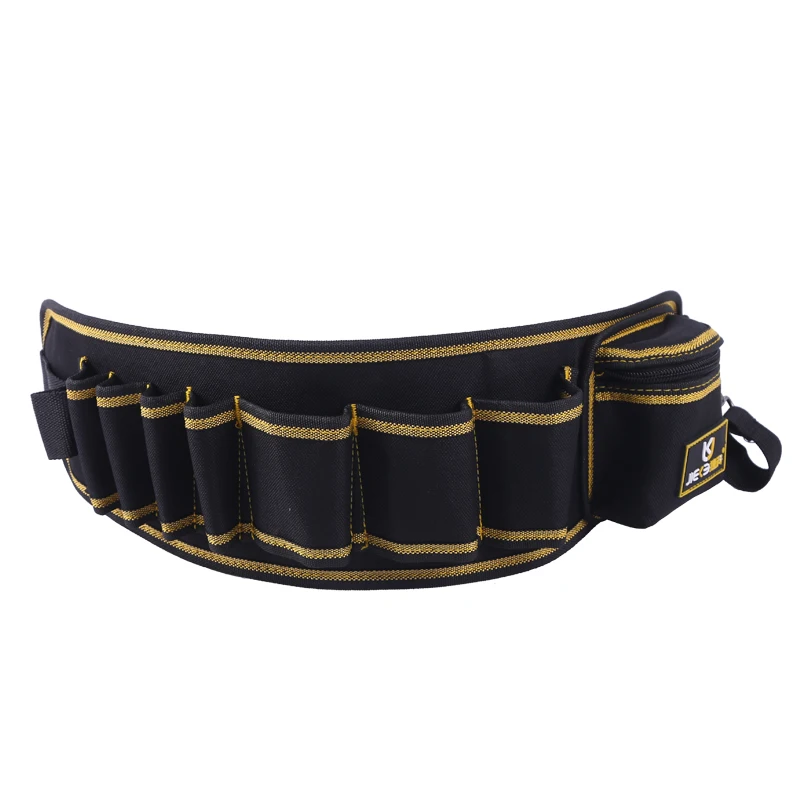 Waist Tool Bag Belt Clip Canvas Nylon Fabric Tool Bag Oxford Cloth Garden Tool Bag Heavy Duty