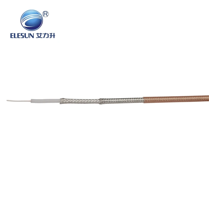 ELESUN factory  High Temperature Coaxial Cable RG400 Military Standard