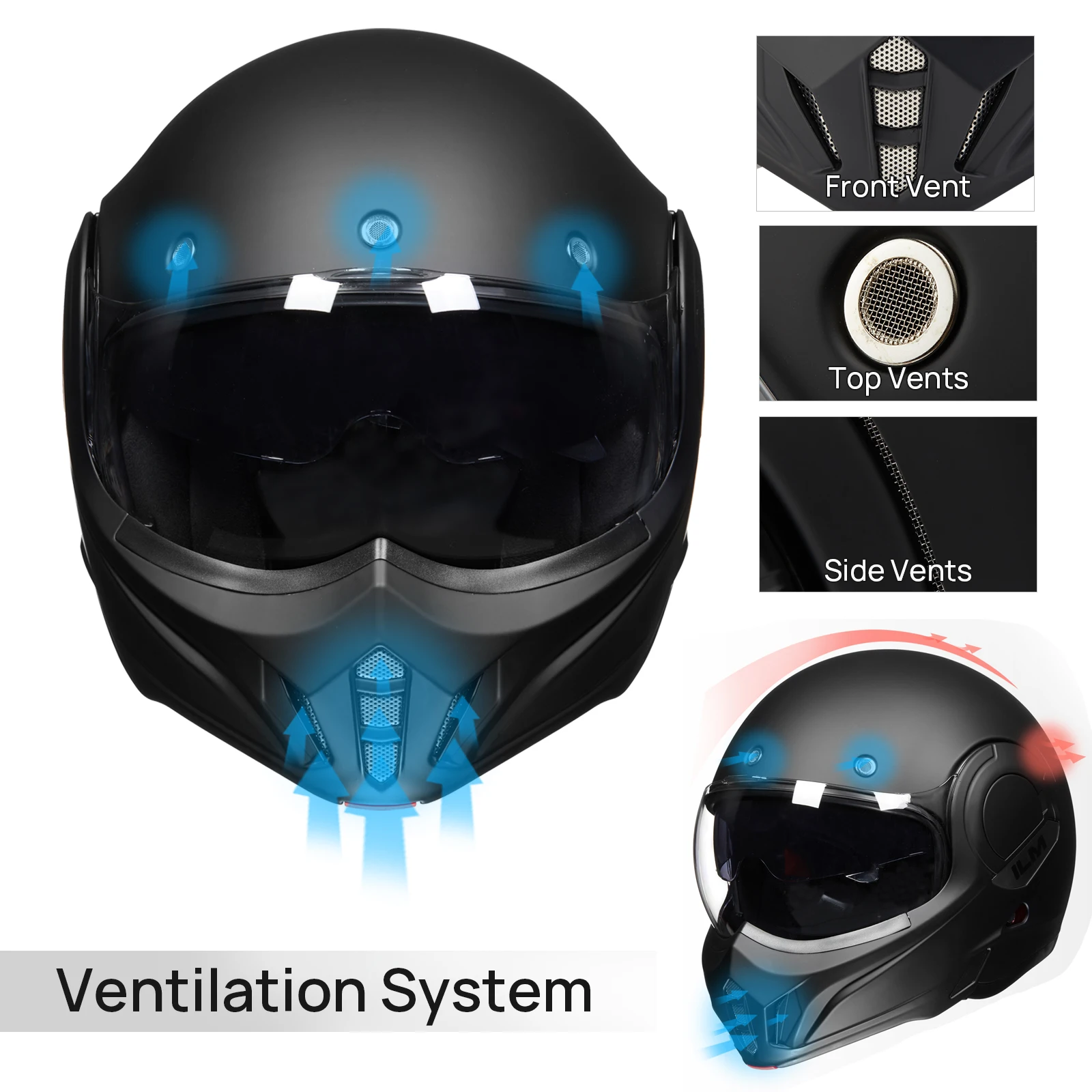 Factory Direct Sale Professional Design ILM-B707 Mini Smart Motorcycle Covers Helmet Factory Direct Sale Professional Design ILM-B707 Mini Smart Motorcycle Covers Helmet