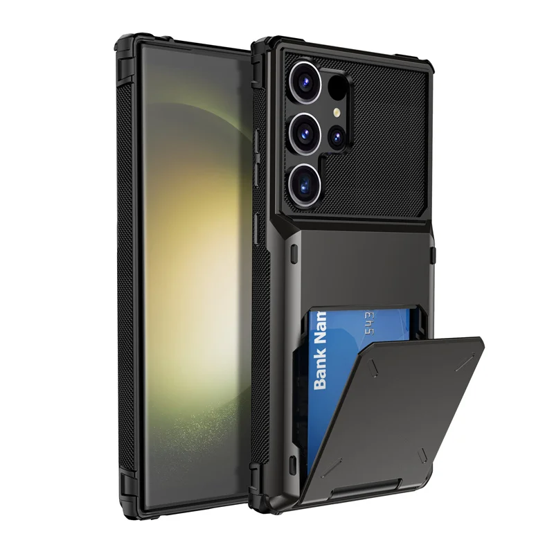 Samsung Galaxy S24/S25 Wallet Case with Card Holder