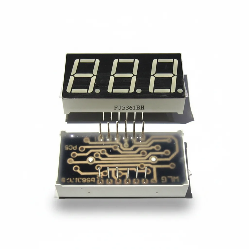 Mankufacturer 0.28 Inch 7 Segment Display FJS-2381BH for Arduino