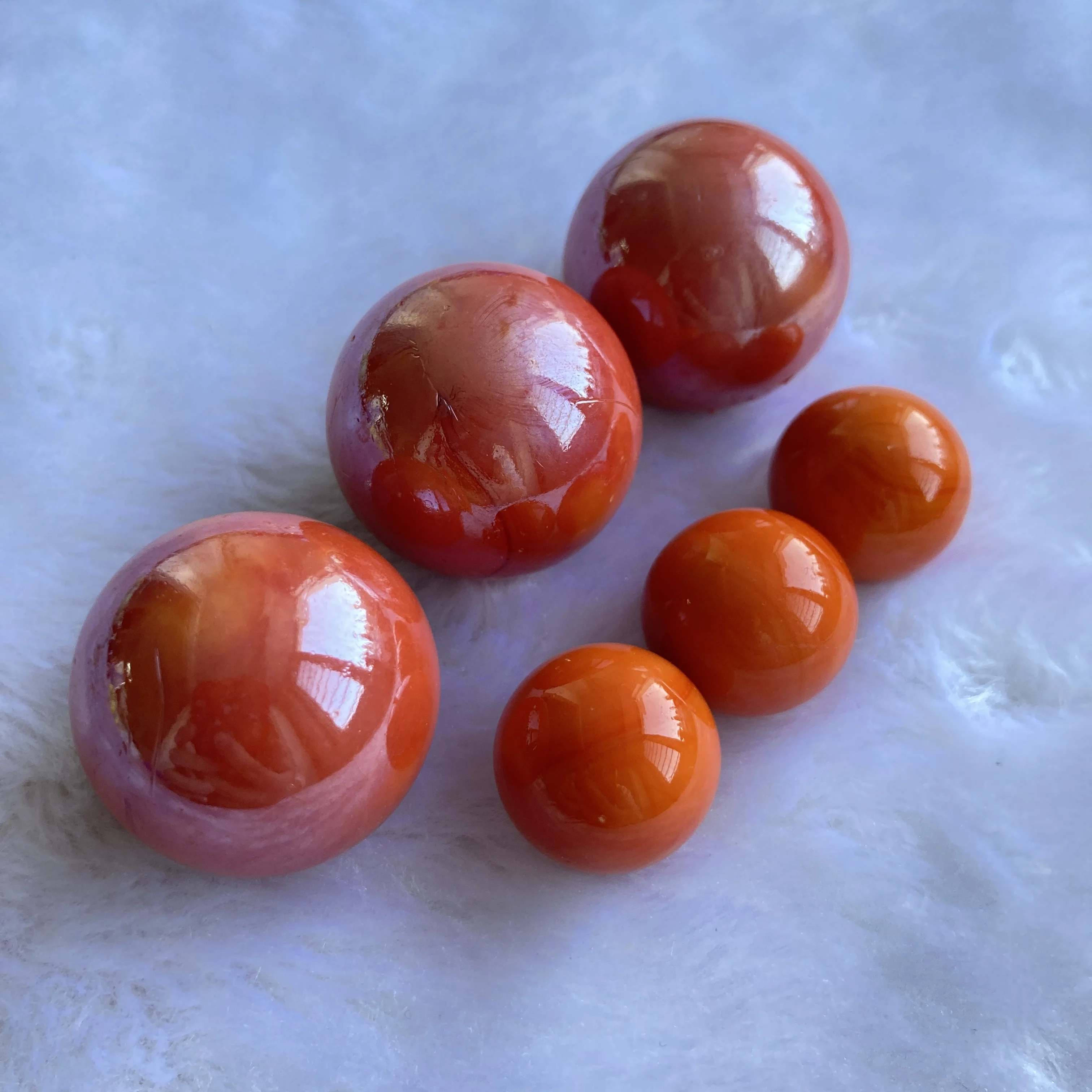 Хит продаж стеклянный мраморный шар с точками 14 мм 16 25