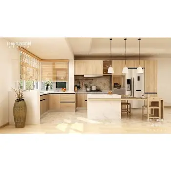 Modern Style Cabinets Lacquered Matte Kitchen Cabinets Pantry Room Cabinets Custom Kitchen