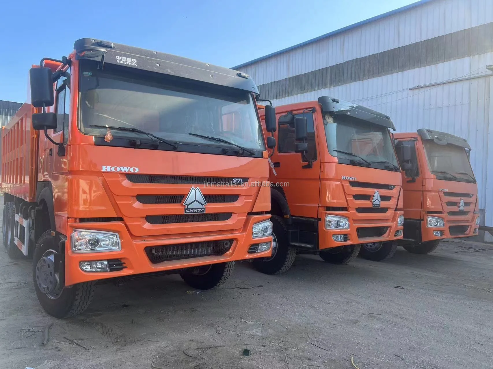 Popular China Sinotruck 8x4 Dump Trucks Used Howo 371hp 375hp Dump ...