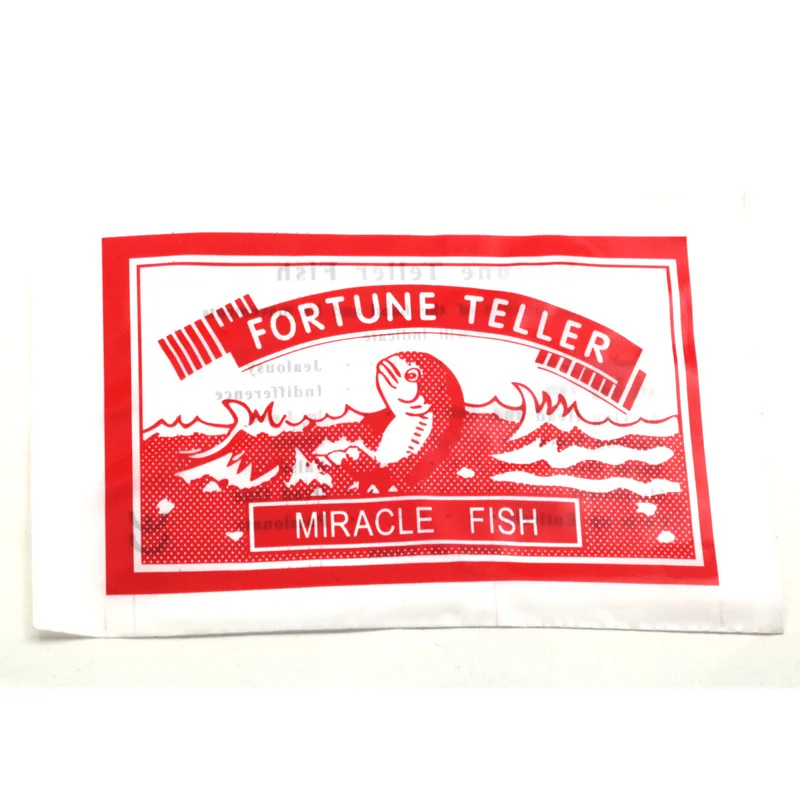 BrilliantMagic Fortune Teller Fish Magic Tricks Auto-bending Fish Props Fortune Fish Magic Gimmicks