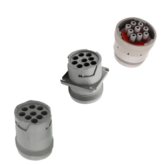 HD10-9-96P/HD14-9-96P/HD16-9-96S 9 Pin Car Electrical Wire Connectors Auto Male/Female Wiring Harness Cable