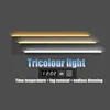 Tri-color light dimming time/temperature anti-fog