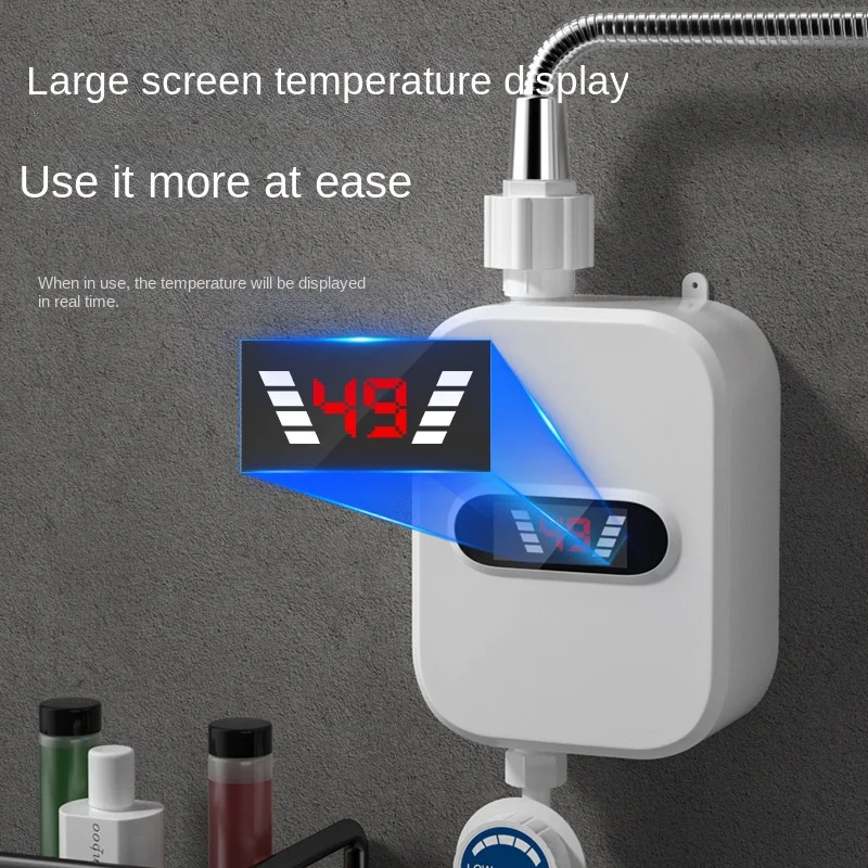 Quick Heating Mini Water Heater Small Constant Temperature Instant Electric Water Heater Shower Set