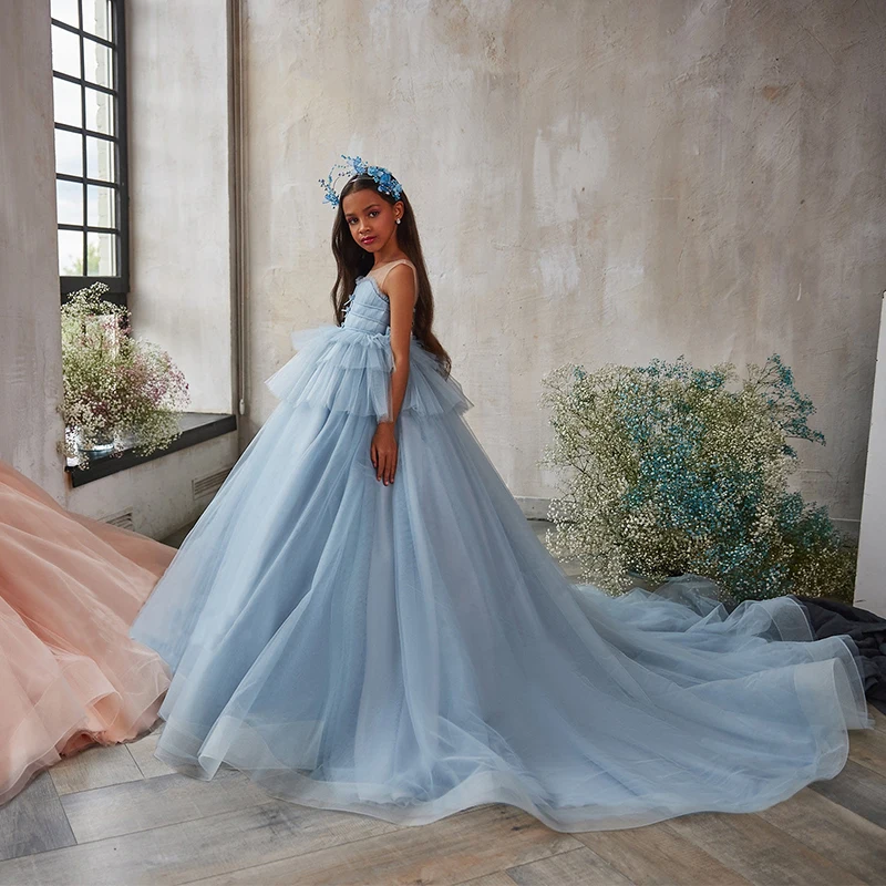 Robe Enfant Robe Mariage Fille Amazon Robe Princesse Cérémonie