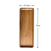 Palet rectangular grande de 29 x 10,5 cm.