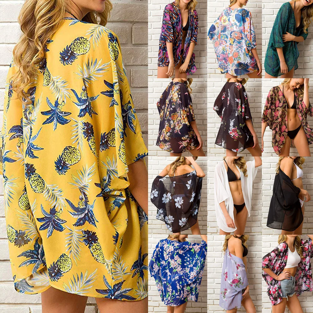 Women Beach Kaftan Sarong Summer Wear 