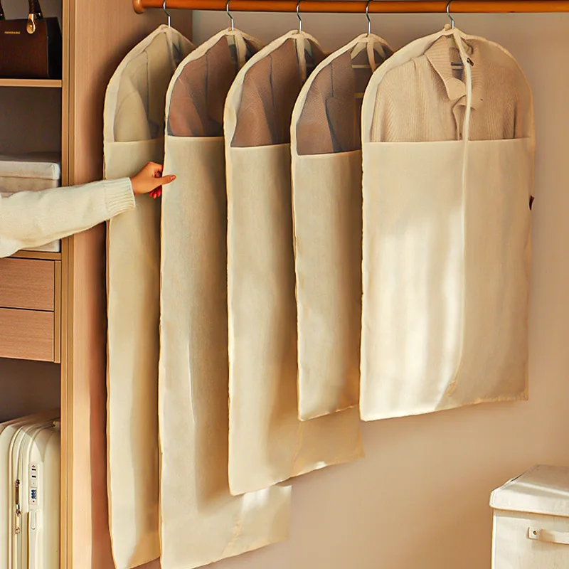 Wholesale Cotton and Linen Garment Bag Clothes Dustproof Cover