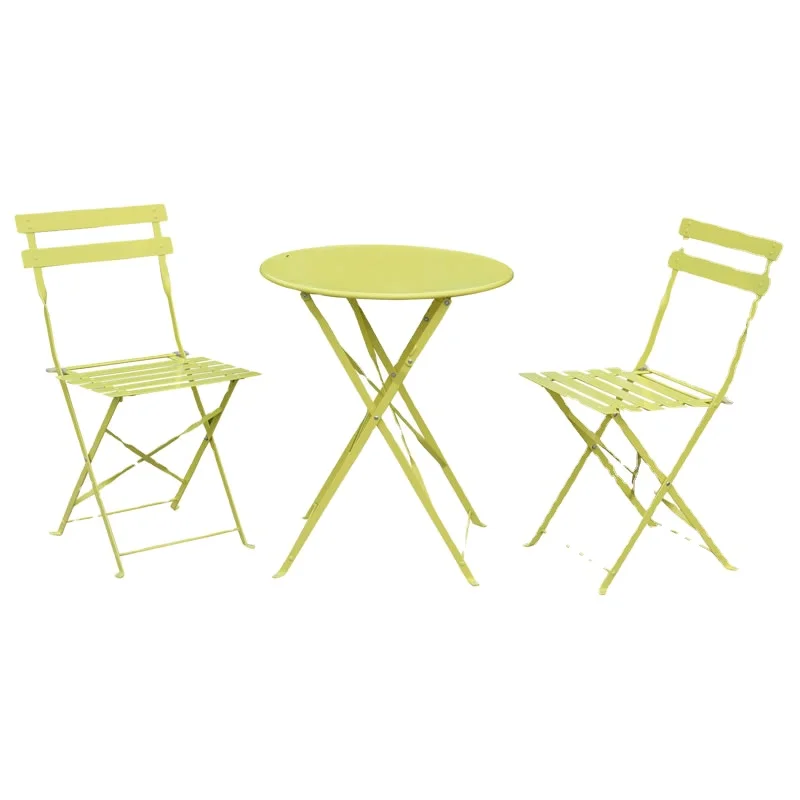 colourful bistro set