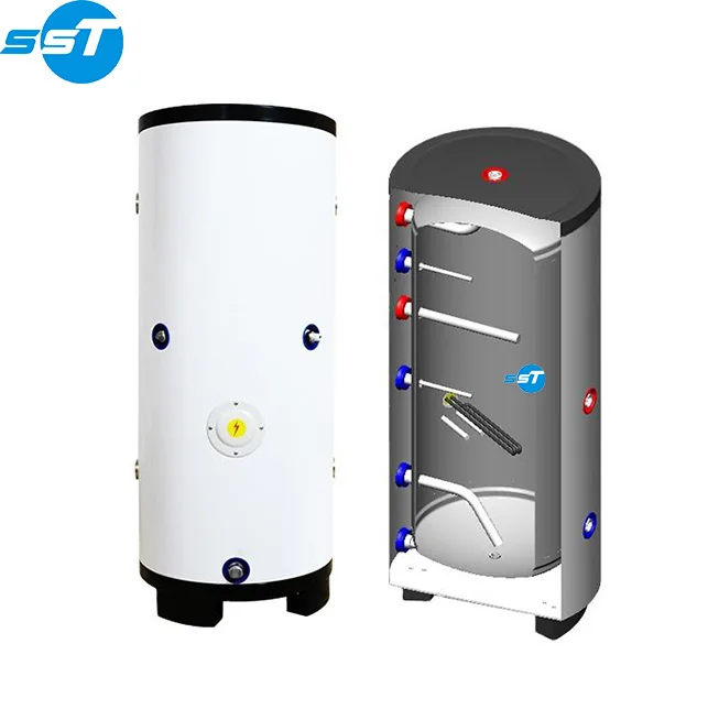 SST pressure buffer tank water tank 80l 100l 200l hot sell hotel hospital solar water buffer tanks